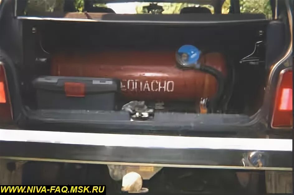Нива на газу фото Газификация Нивы