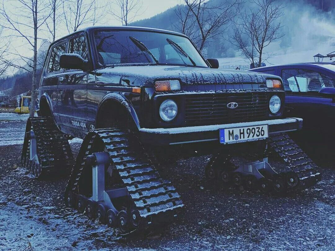 Нива на гусеницах фото Картинки для поднятия настроения-28 - DRIVE2