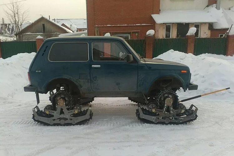 Нива на гусеницах фото Гусеницы на Ниву