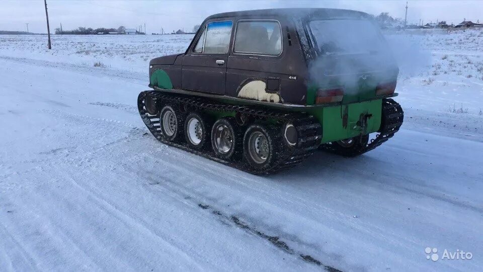 Нива на гусеницах фото Нива на гусеницах - АвтоГурман