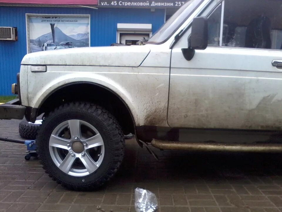 Нива на колесах 215 65 16 фото cordiant off-road + литье - DRIVE2