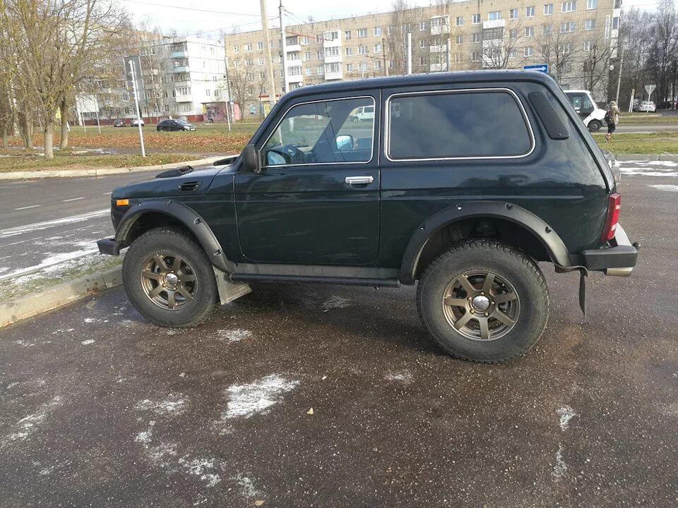 Нива на колесах 215 65 16 фото Приобрёл и поставил Nokian Hakkapeliitta LT2 21585R16 - Lada 4x4 3D, 2 л, 2014 