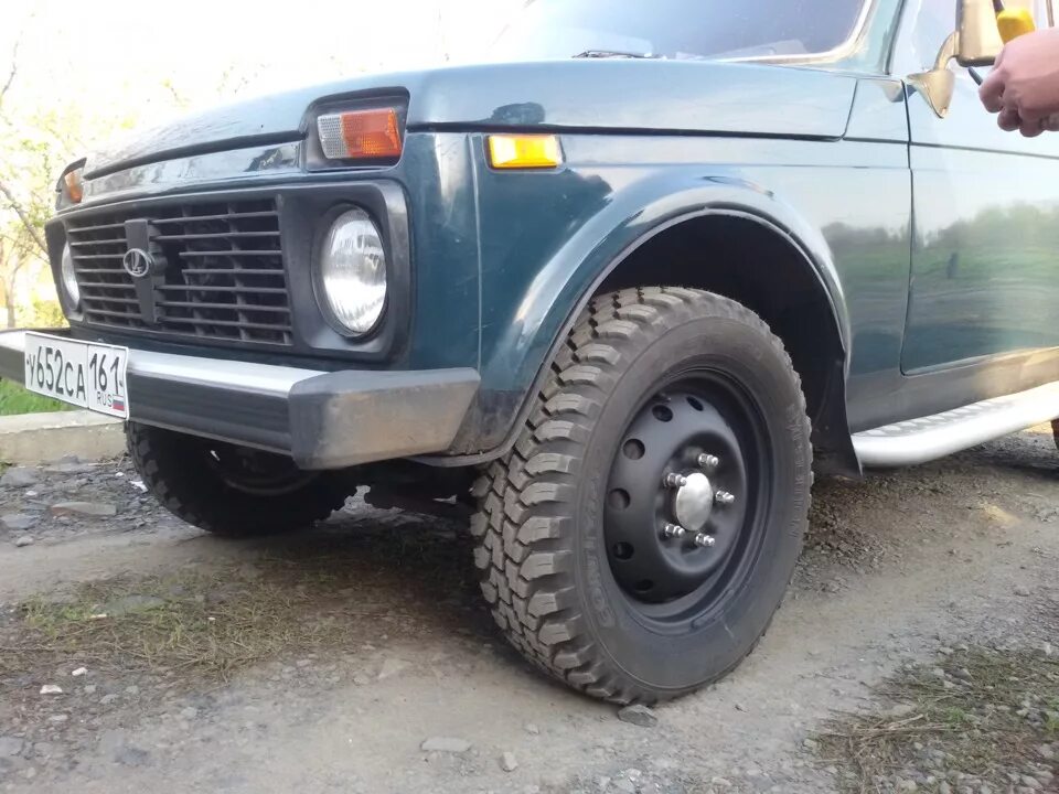 Нива на колесах 215 65 16 фото Новая резина - Lada 4x4 3D, 1,6 л, 2002 года аксессуары DRIVE2