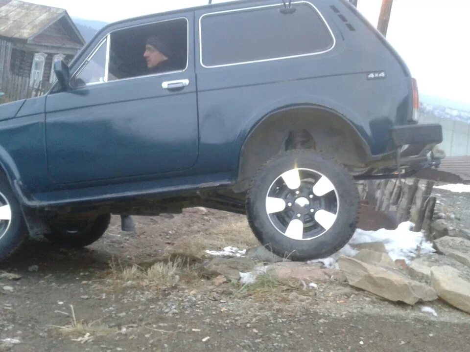 Нива на проставках фото Лифт нивы - Lada 4x4 3D, 1,7 л, 1998 года тюнинг DRIVE2