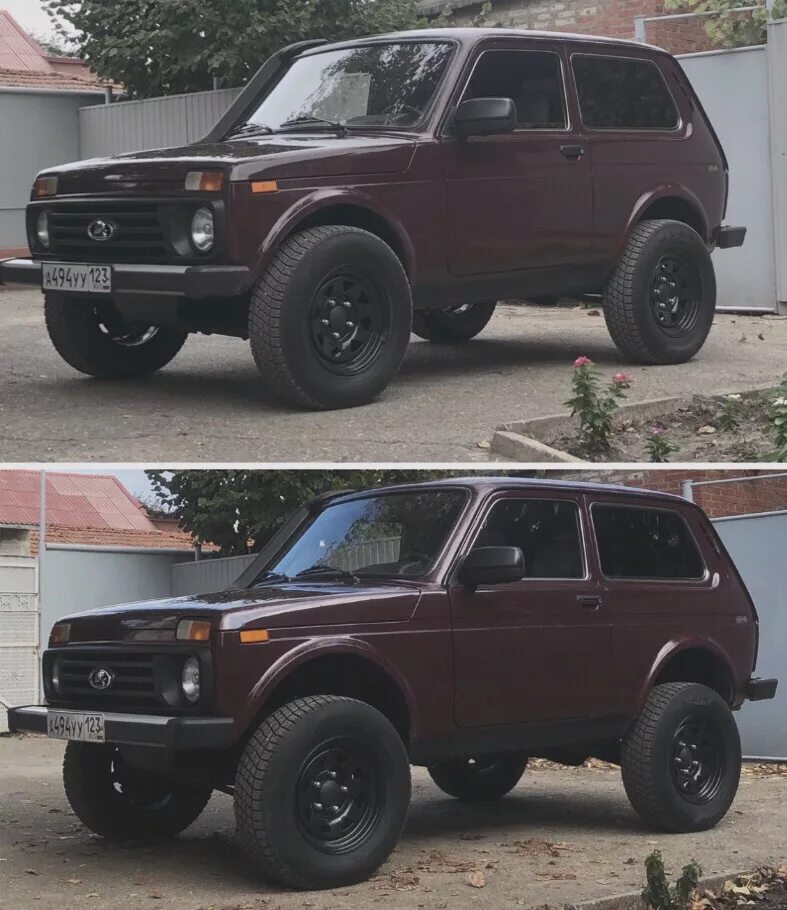 Нива на проставках фото Лифт 7см нива 21214 - Lada 4x4 3D, 1,7 л, 2007 года тюнинг DRIVE2
