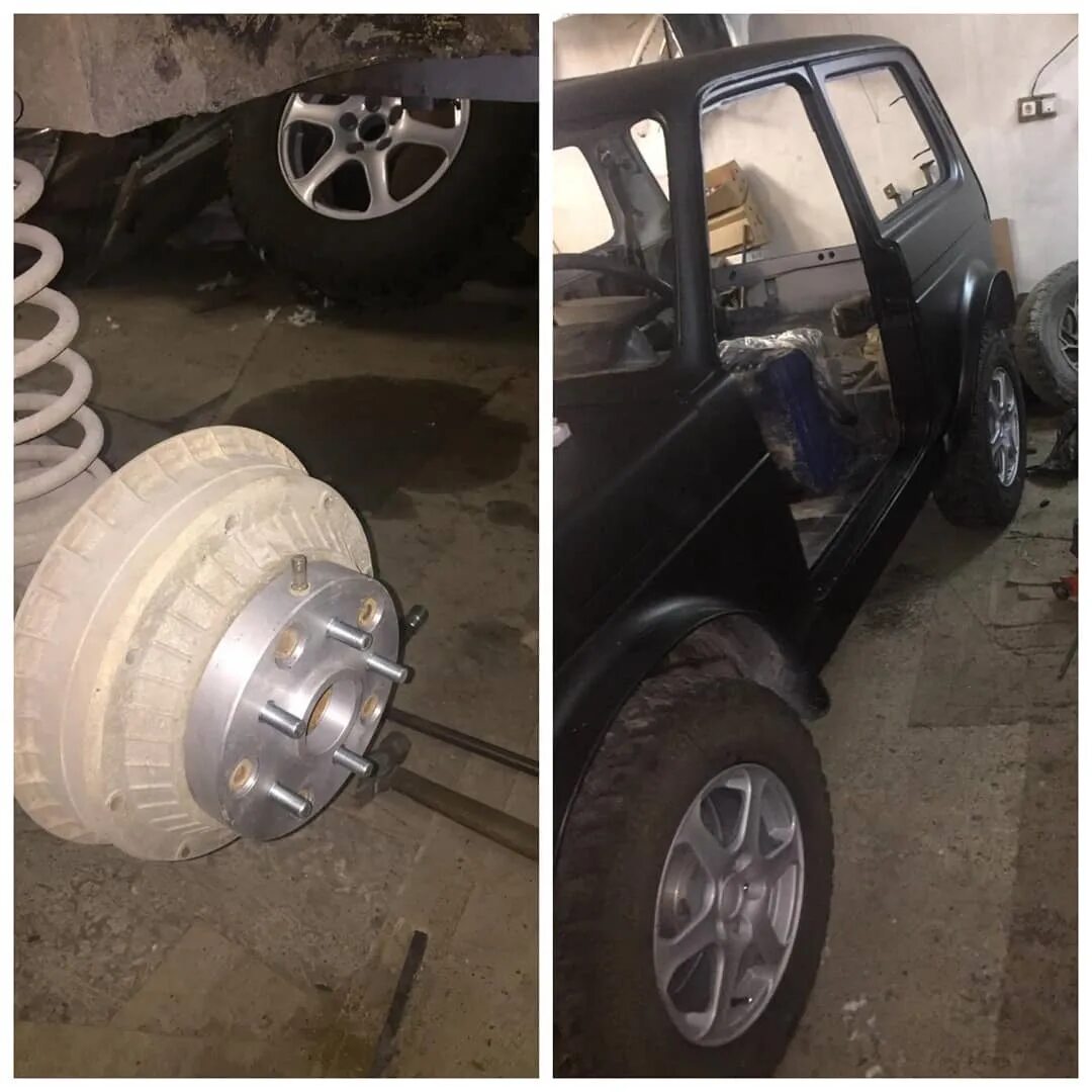 Нива на проставках фото Проставки колёсные на Ниву. Производство ZUZ ™ Отзывы - ZUZ на DRIVE2