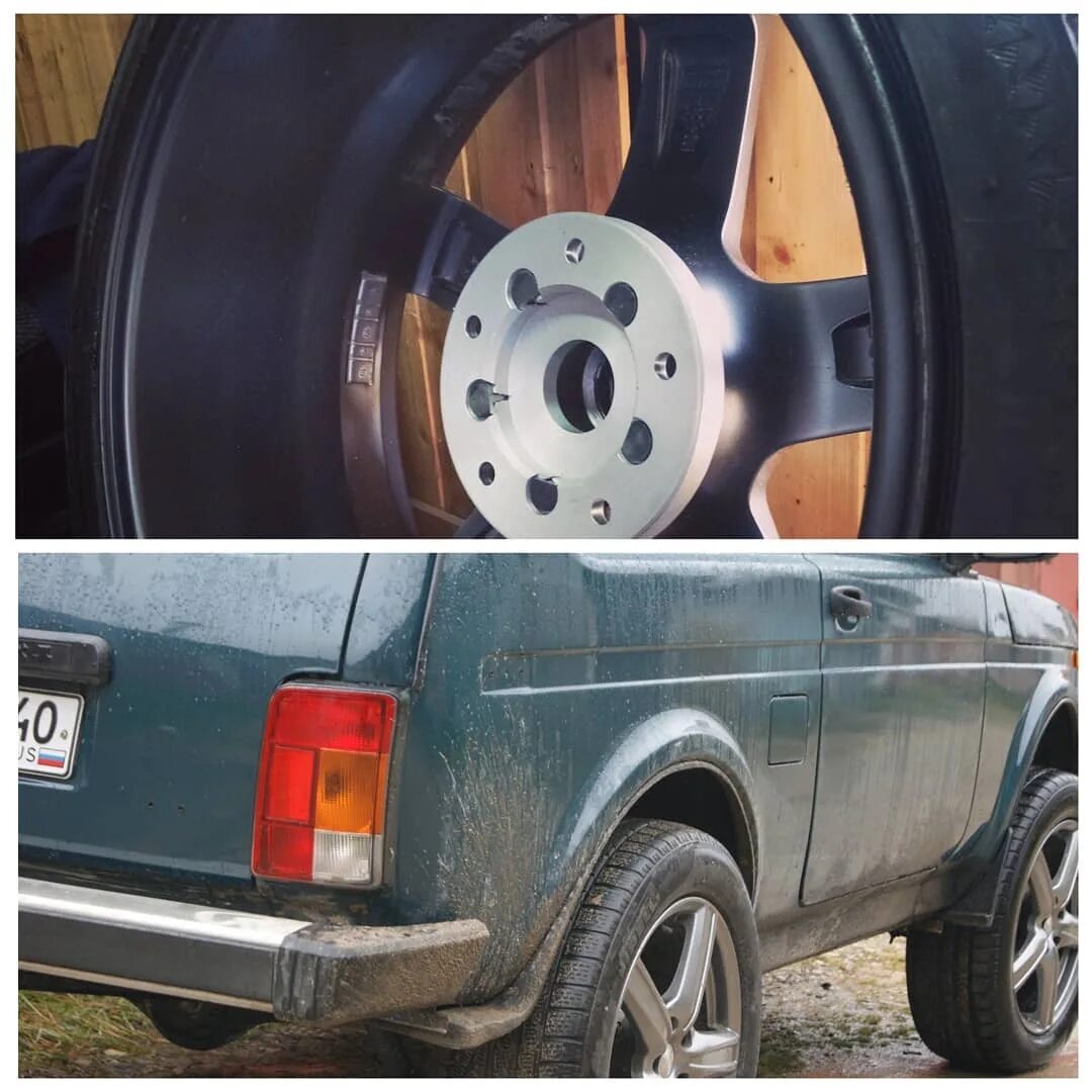 Нива на проставках фото Проставки колёсные на Ниву. Производство ZUZ ™ Отзывы - ZUZ на DRIVE2