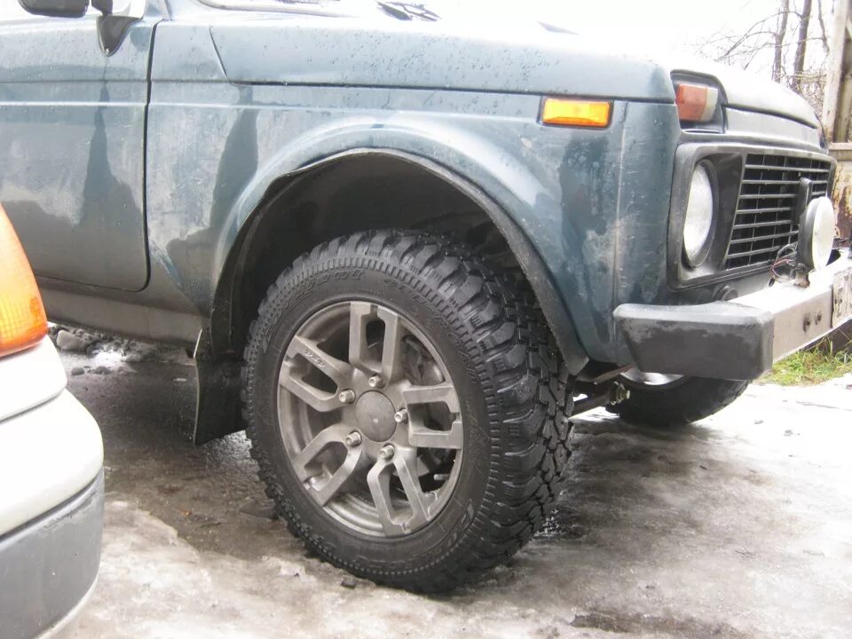 Нива на проставках фото Переборка передней подвески + небольшой лифт - Lada 4x4 3D, 1,7 л, 2000 года тюн