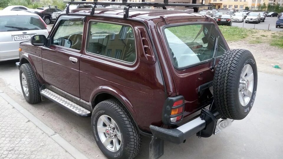 Нива на проставках фото Шины, диски, проставки и крепеж для "Lada 4x4" - DRIVE2