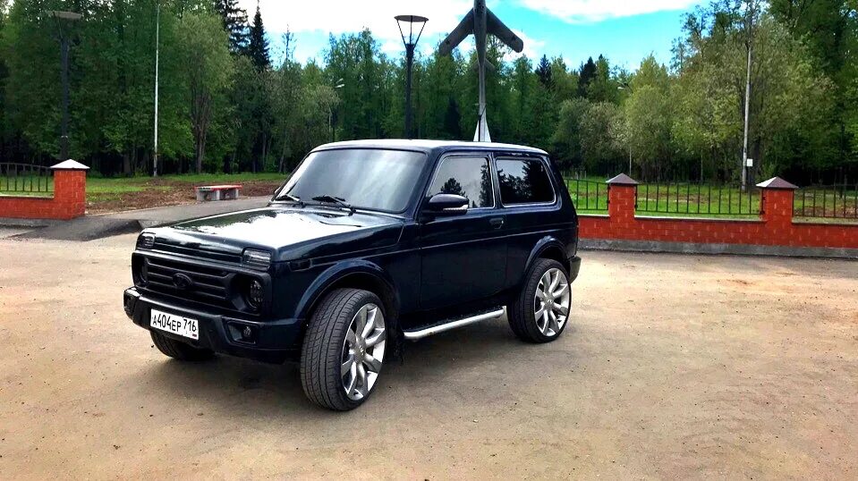 Нива несси тюнинг Lada 4x4 3D 1.7 бензиновый 2014 Несси на DRIVE2