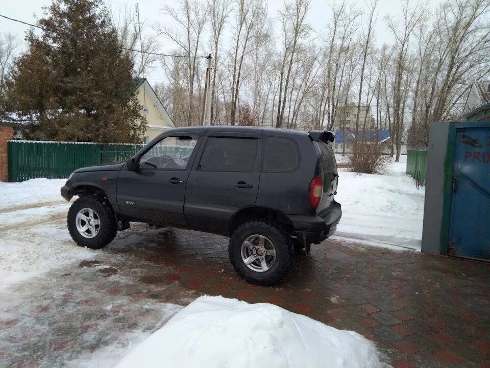 Нива ниагара фото Спойлер НИАГАРА - Chevrolet Niva, 1,7 л, 2007 года тюнинг DRIVE2