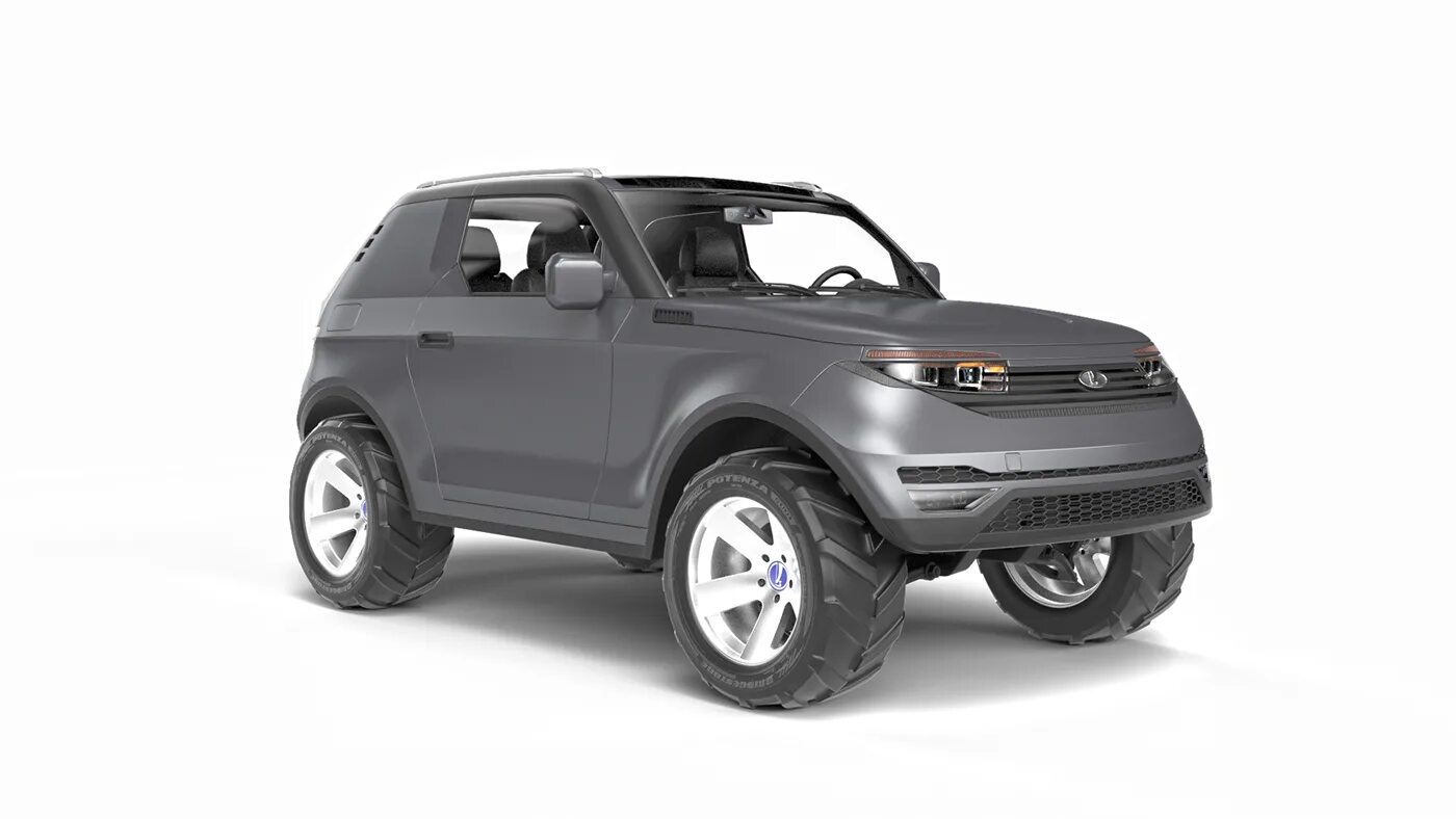 Нива нового образца цена фото Lada Niva concept :: Behance