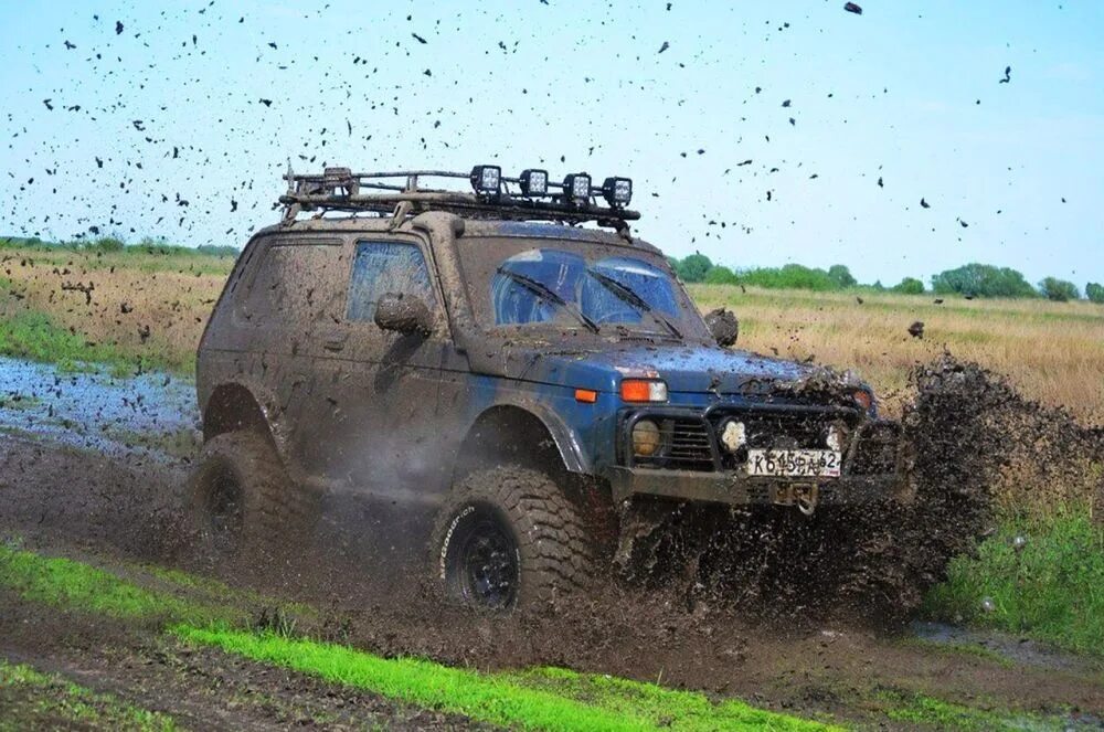 Нива оффроуд фото Грязевые шины - R16spb на DRIVE2
