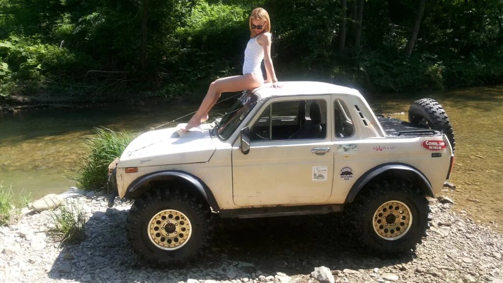 Нива переделка фото Deribas Niva. Жаркое лето! - Lada 4x4 3D, 1,7 л, 1995 года фотография DRIVE2