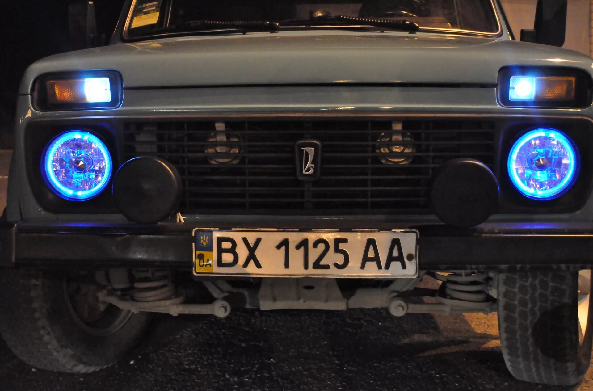 Нива передние фары тюнинг Фары DLAA PL-705 - Lada 4x4 3D, 1,7 л, 2000 года тюнинг DRIVE2