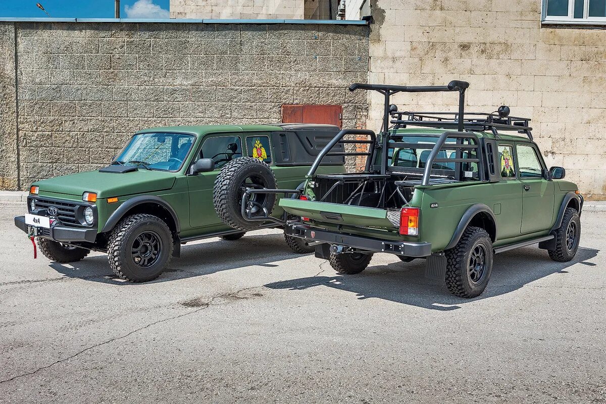 Нива пикап фото ВАЗ и его "спецназ": автомобили LADA специального назначения Автомобильный порта