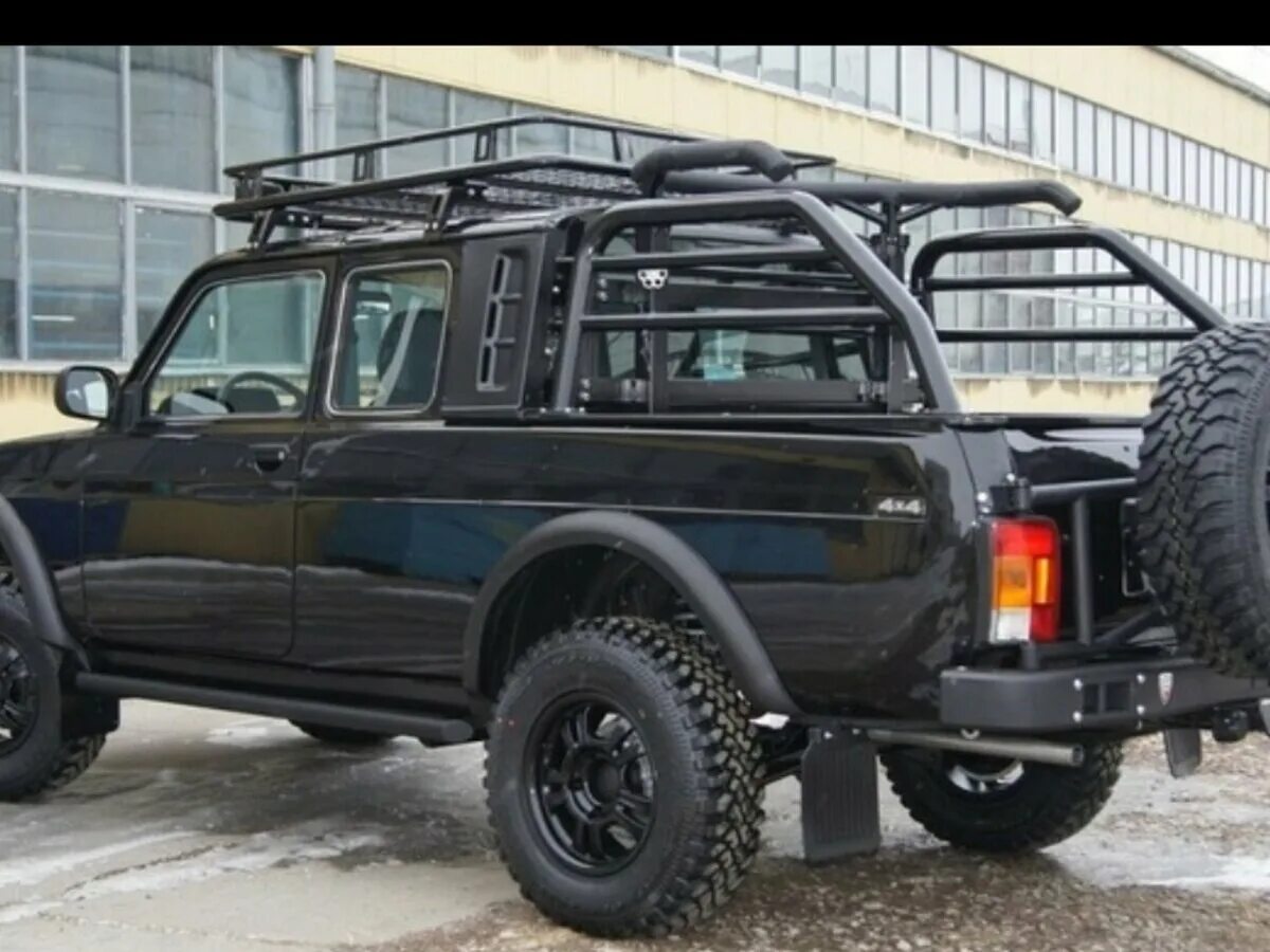 Нива пикап фото Купить б/у Lada (ВАЗ) 2329 1995-2019 1.7 MT (79 л.с.) 4WD бензин механика в Чебо