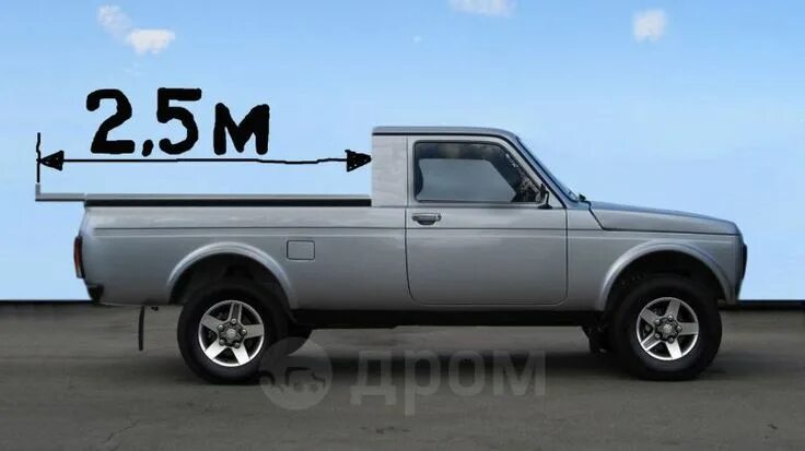 Нива пикап фото Продажа ВАЗ Niva Pickup 2005, 255 000 руб Маленькие автомобили, Тюнингованные ав