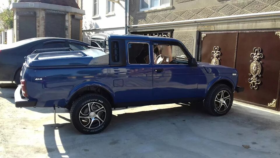 Нива пикап тюнинг Переобул скромнягу - Lada 2329, 1,7 л, 2008 года шины DRIVE2