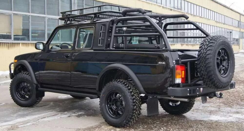 Нива пикап тюнинг Lada 4x4 pickup (2329)