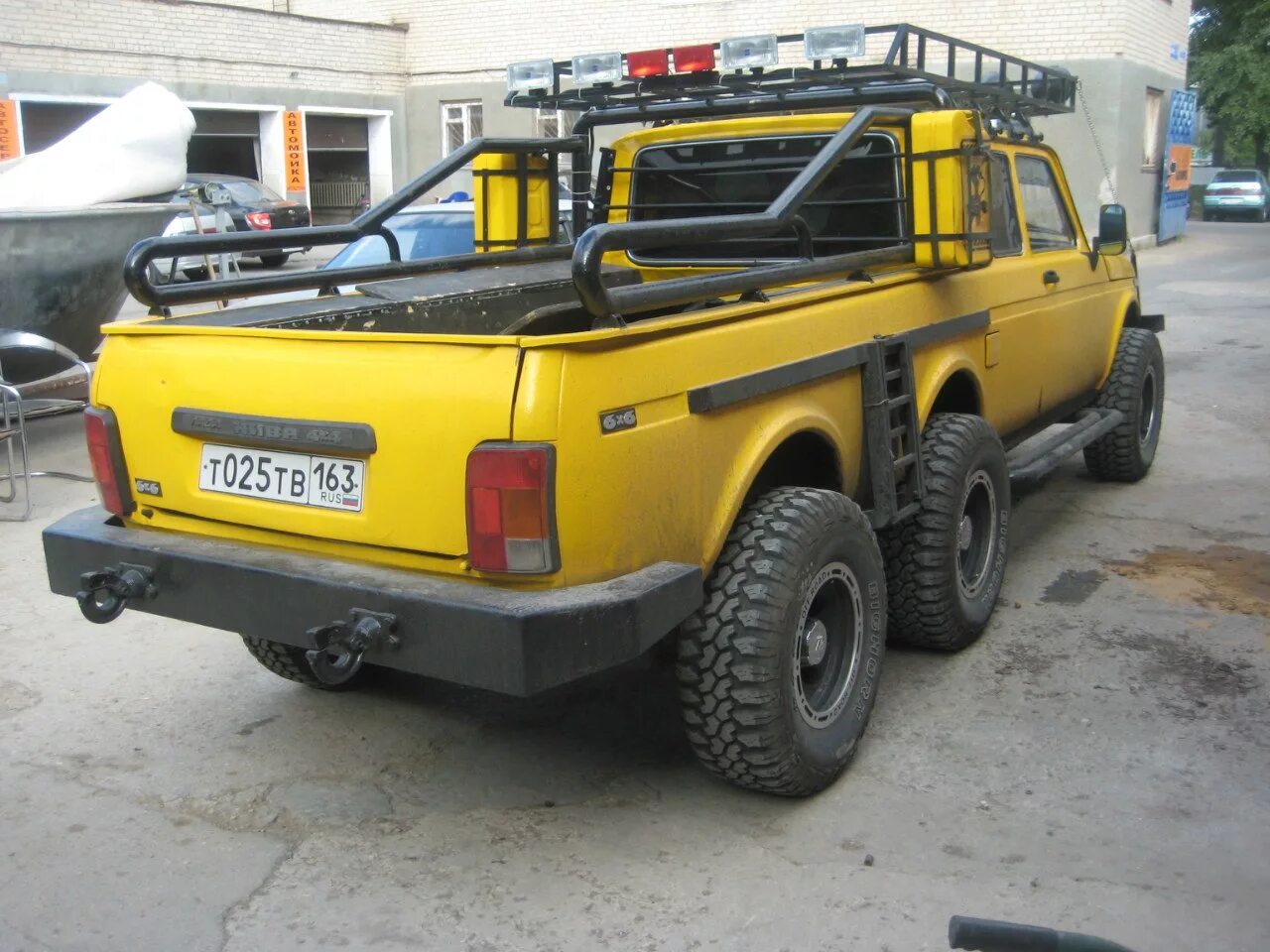 Нива пикап тюнинг Нива 6х6 ЗМЗ - DRIVE2