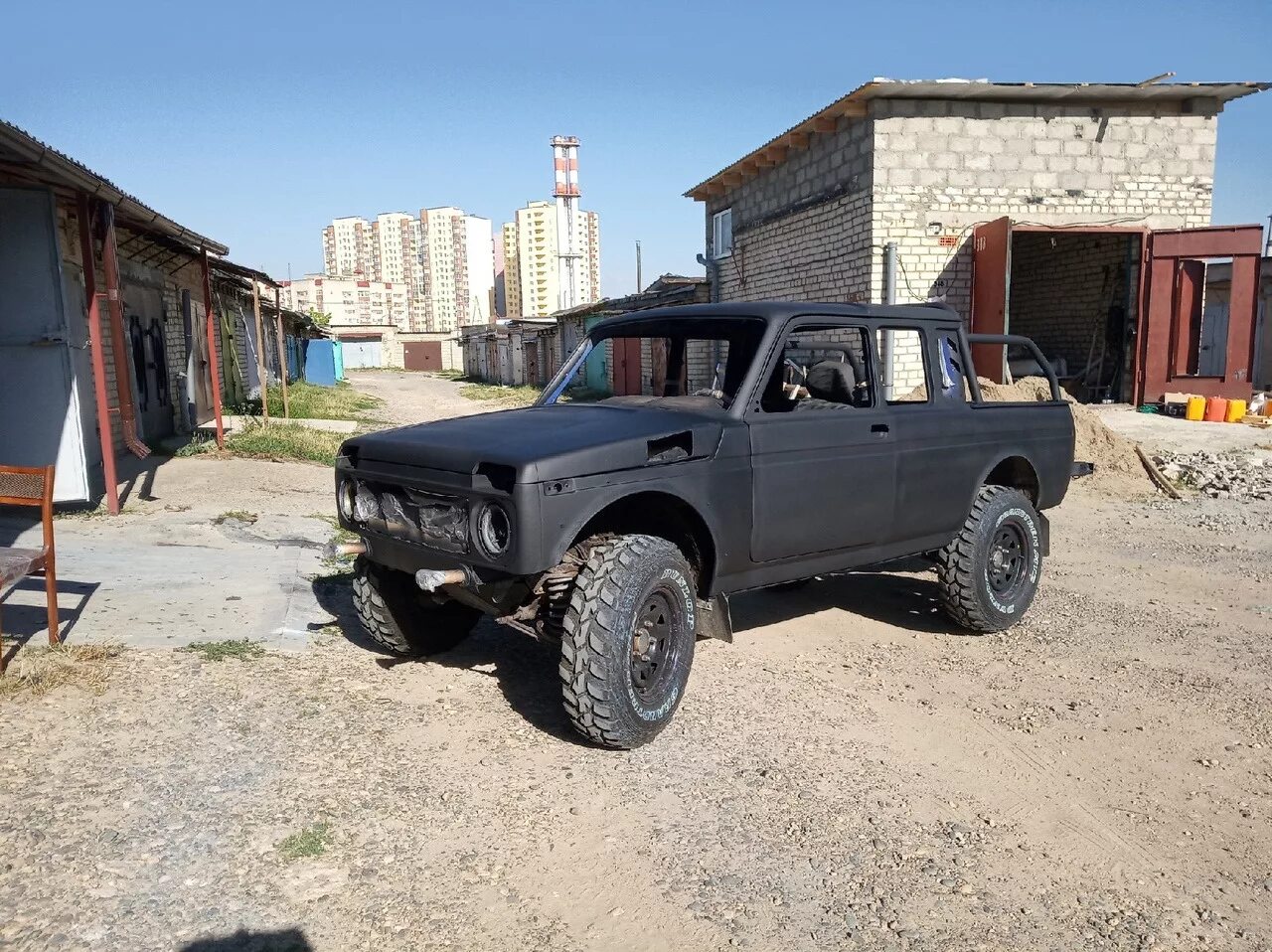 Нива пикап тюнинг для бездорожья Грунтовка - Lada 2329, 1,7 л, 2001 года кузовной ремонт DRIVE2