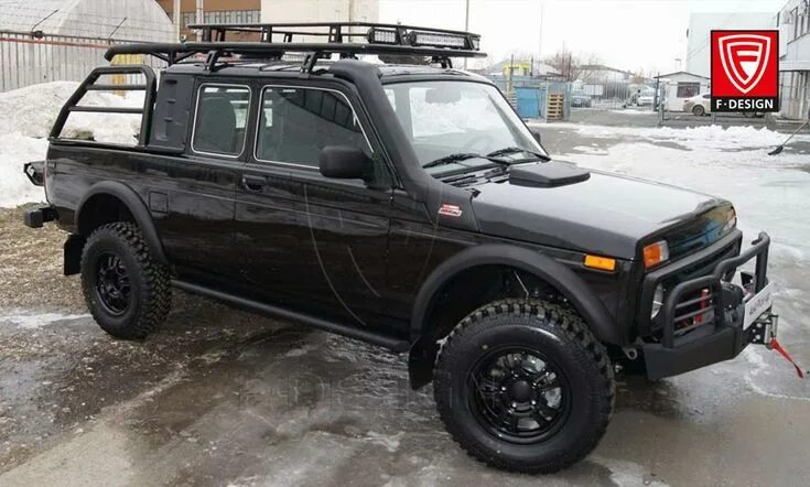 Нива пикап тюнинг для бездорожья Lada 4x4 pickup (2329) Пикап форд, Джип, Фотографии автомобилей