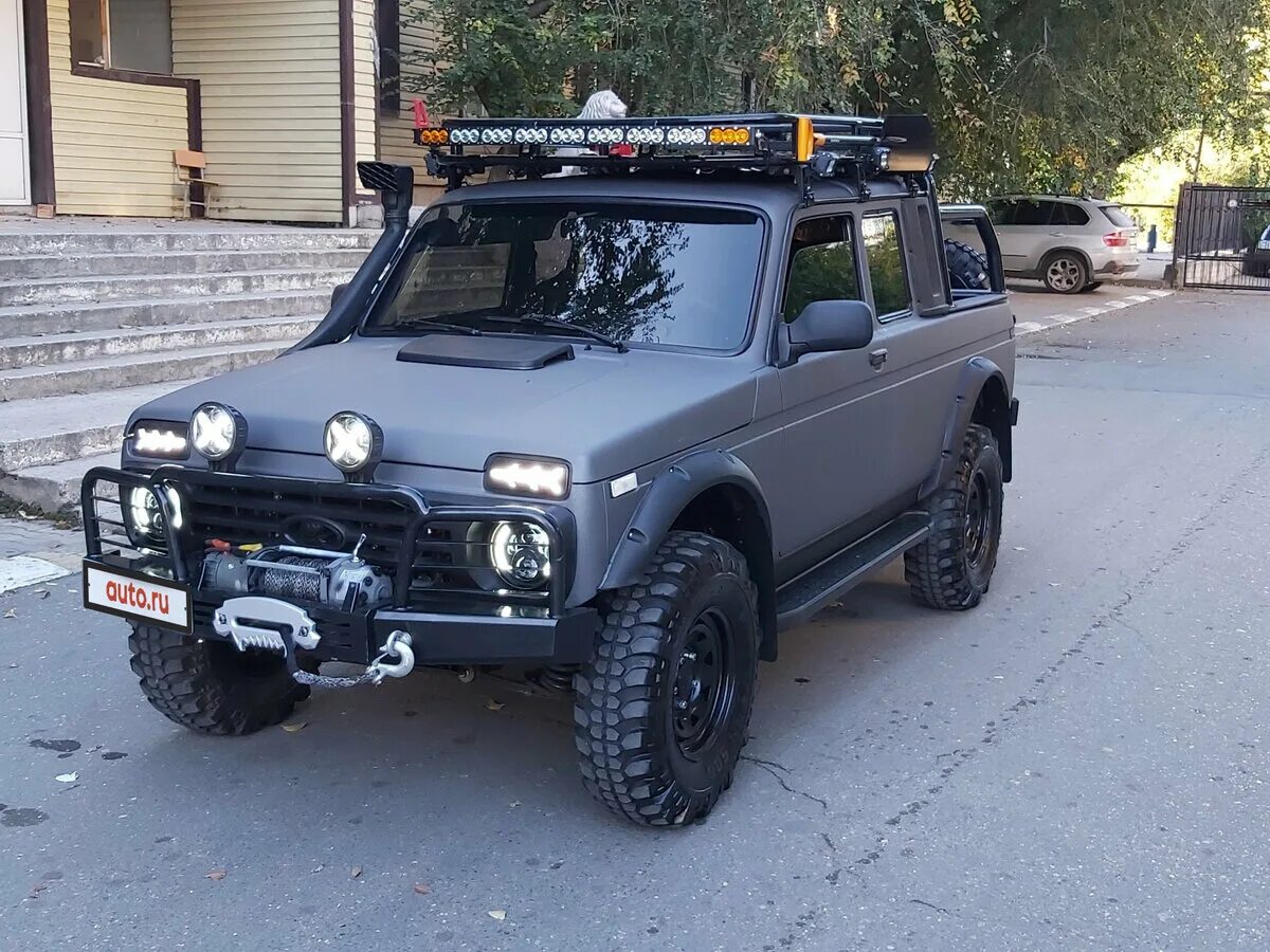 Нива пикап тюнинг для бездорожья Купить б/у Lada (ВАЗ) 2329 1995-2019 1.7 MT (79 л.с.) 4WD бензин механика в Маха