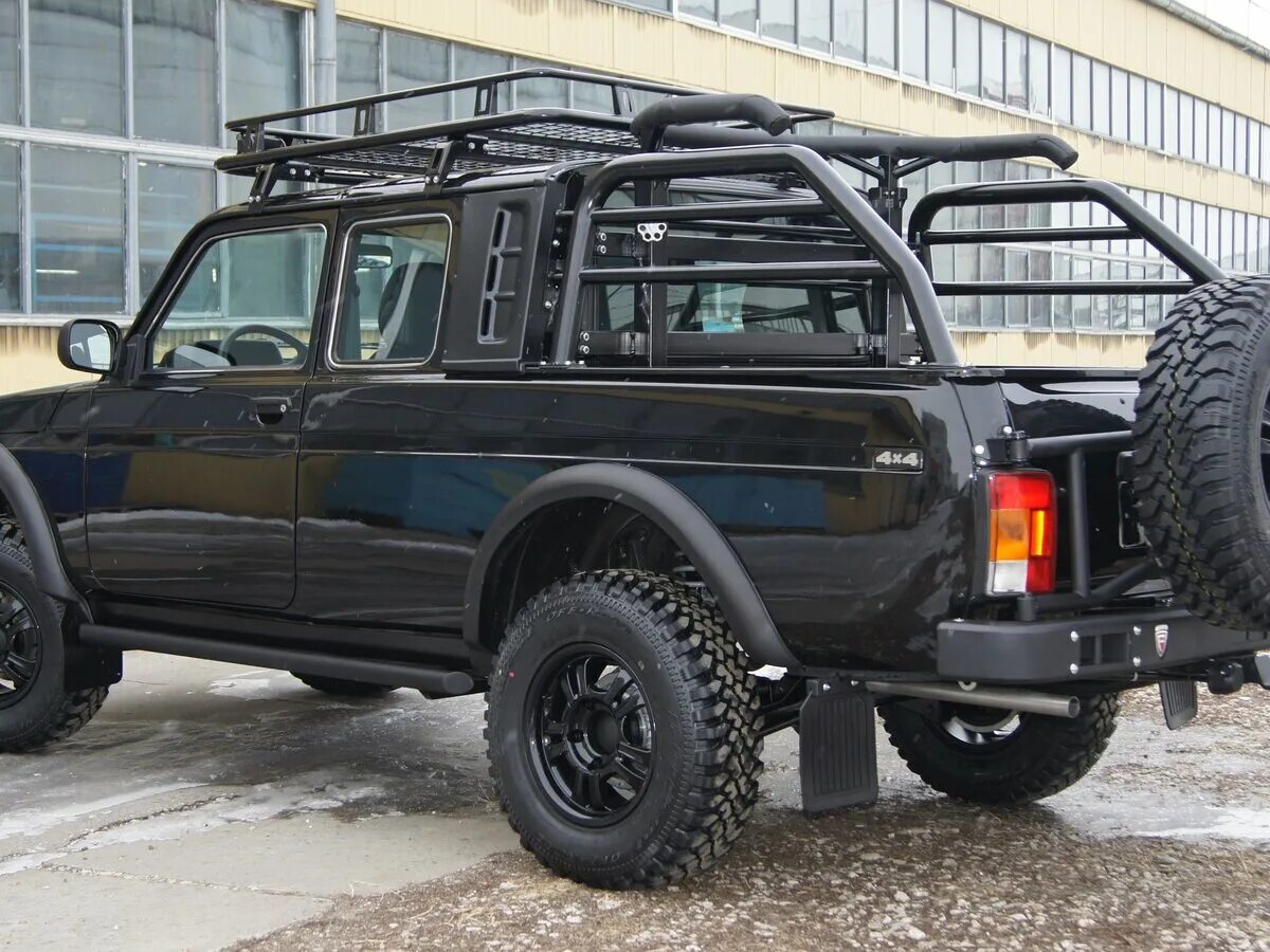 Нива пикап тюнинг для бездорожья Купить б/у Lada (ВАЗ) 2329 1995-2019 1.7 MT (79 л.с.) 4WD бензин механика в Толь