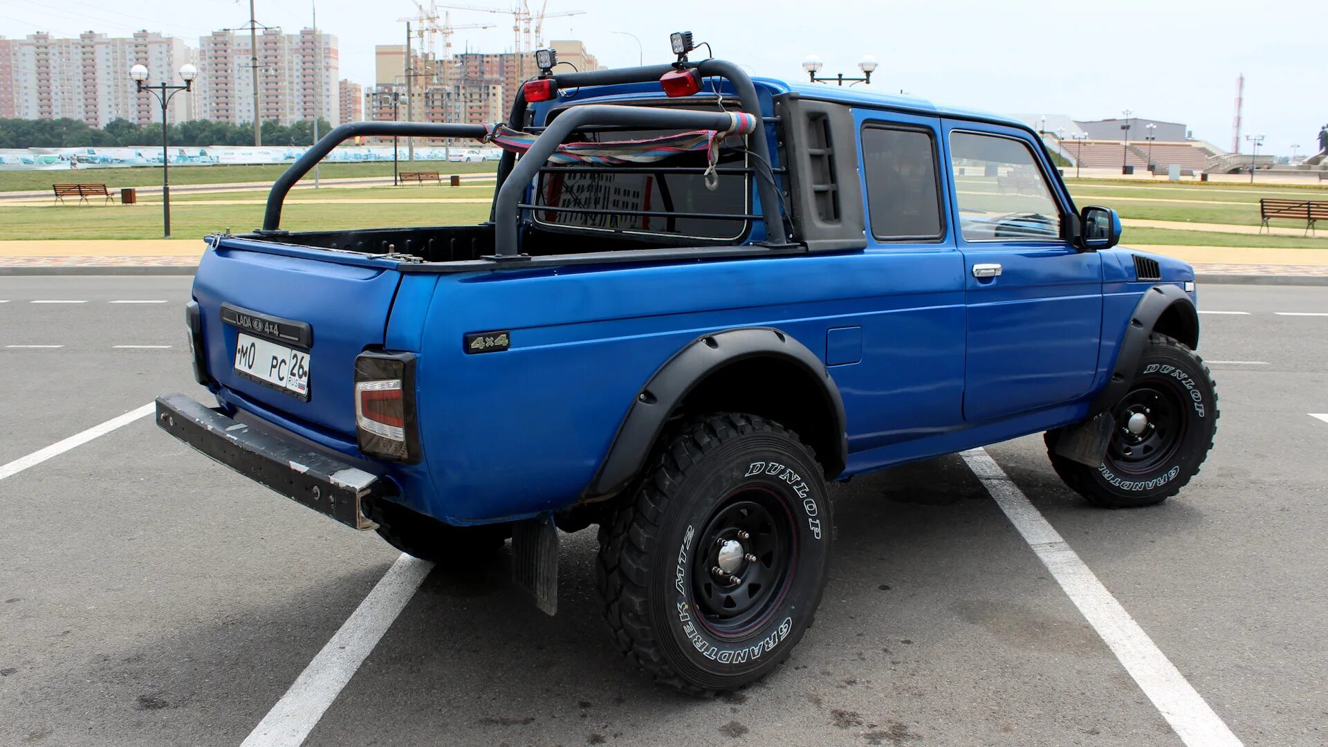 Нива пикап тюнинг для бездорожья Lada 2329 1.7 бензиновый 2001 ❦ М0РС ❦ на DRIVE2