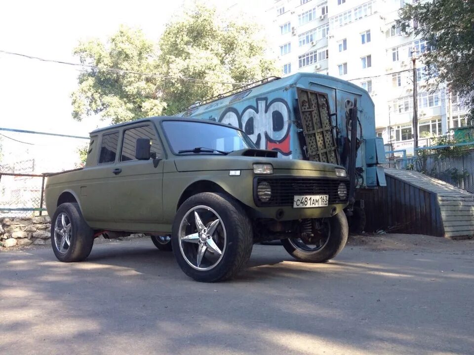 Нива пикап тюнинг фото RAPTOR - Lada 2329, 1,7 л, 2008 года кузовной ремонт DRIVE2