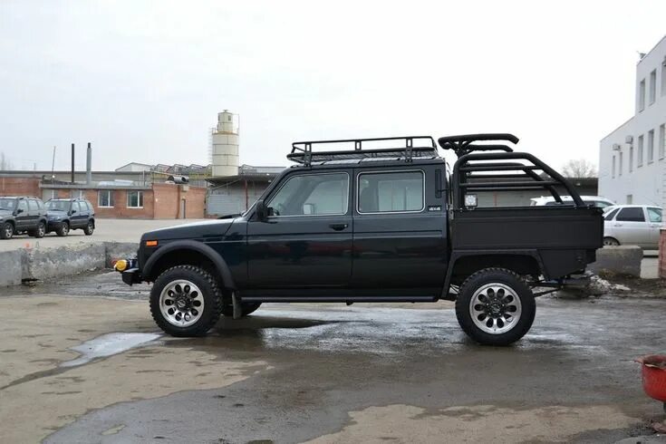 Нива пикап тюнинг фото Модернизация пикапа Lada 4x4 2346 Пикап, Тюнинг автомобилей, Автомобили