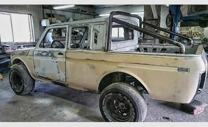 Нива пикап тюнинг кузова Дуга на пикап - Lada 2329, 1,8 л, 1998 года тюнинг DRIVE2