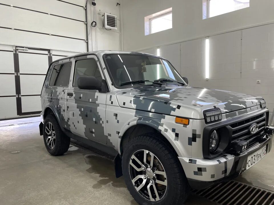 Нива пиксели фото Нива пиксель - Lada 4x4 3D, 1,7 л, 2015 года кузовной ремонт DRIVE2