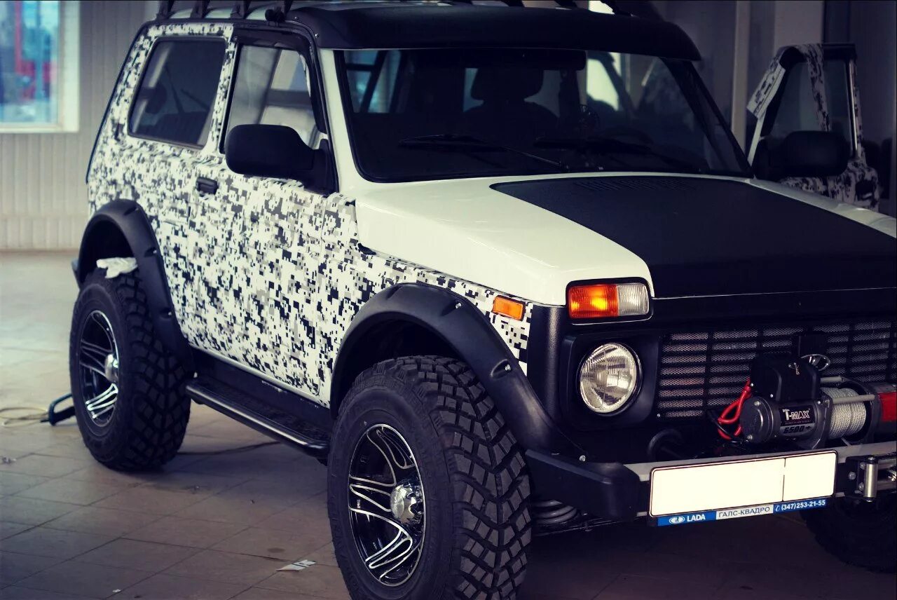 Нива пиксели фото Расширители арок - Lada 4x4 3D, 1,7 л, 2000 года стайлинг DRIVE2