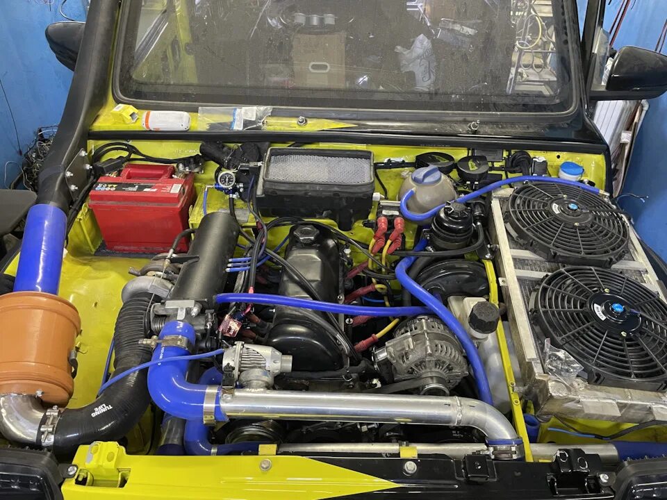 Нива подкапотка фото Подкапотное пространство нива - Lada 4x4 3D, 1,9 л, 1990 года тюнинг DRIVE2