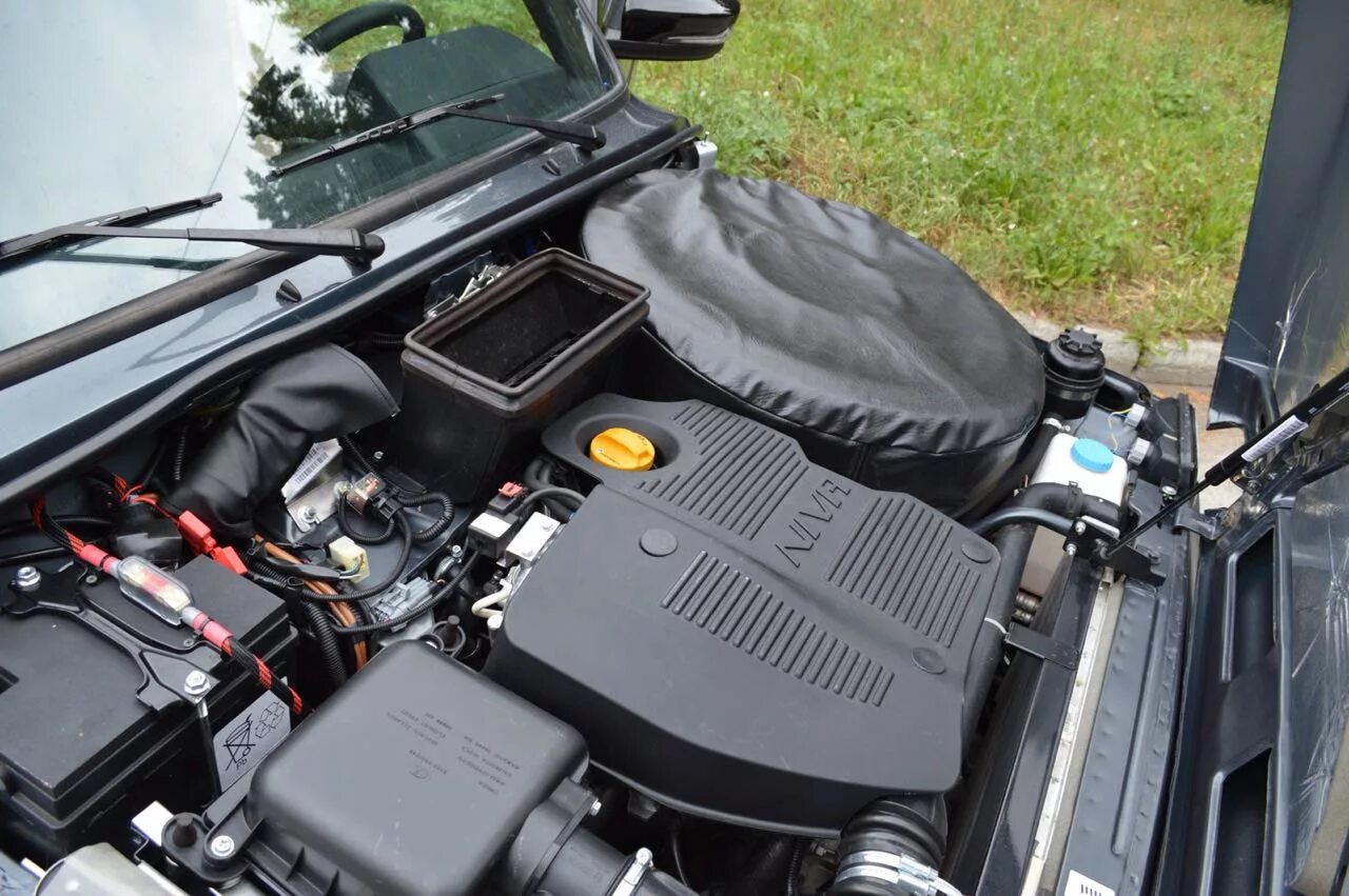 Нива подкапотное пространство фото Подкапотное пространство - Lada 4x4 3D, 1,7 л, 2018 года стайлинг DRIVE2