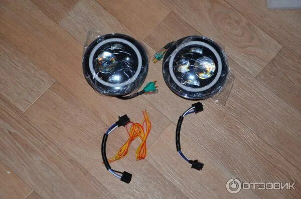 Нива подключение led фары Отзыв о Светодиодные фары Maiiden на ВАЗ 2121, УАЗ 452 Светодиодные фары на Ниву
