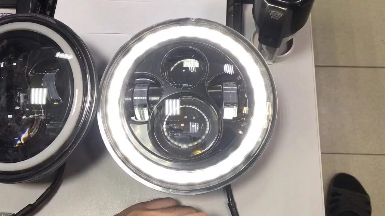 Нива подключение led фары Led тюнинг фары Нива - YouTube