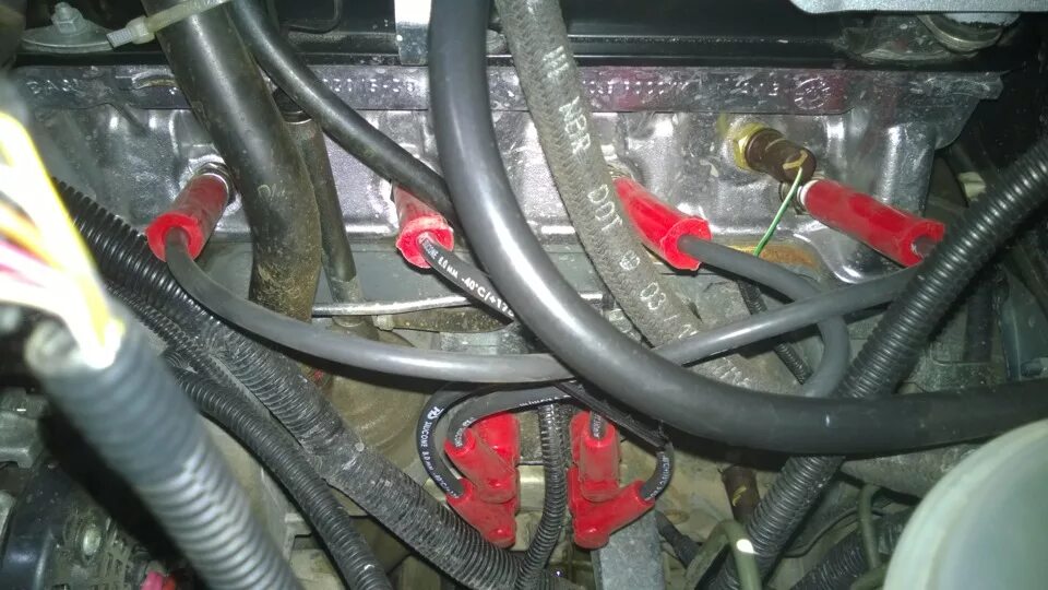 Нива подключение проводов зажигания Свечи и Высоковольтные провода ТРЕК TRS - Chevrolet Niva, 1,7 л, 2014 года тюнин