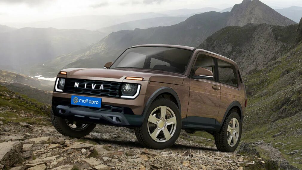 Нива престиж фото В Сети показали, каким может быть обновленный внедорожник Lada Niva Legend ТАРАН