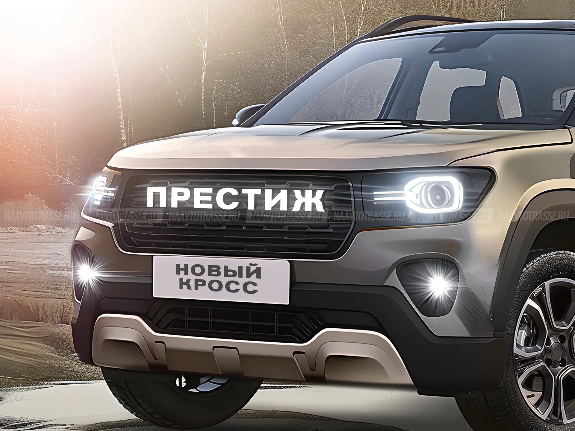 Нива престиж фото Лада Нива Престиж 2024: кроссовер рассекретили на рендерах