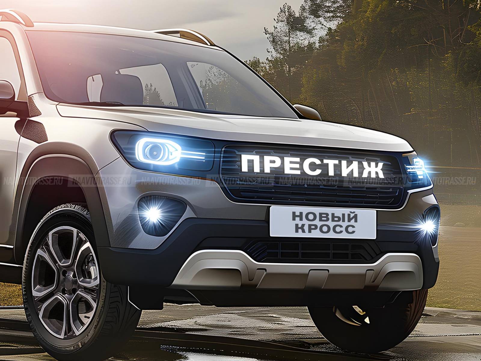 Нива престиж фото Лада Нива Престиж 2024: новый кроссовер показали в Сети на фото