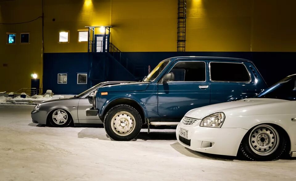 Нива приора фото 2 пневмо приоры и нива джип - Lada Приора седан, 1,6 л, 2007 года фотография DRI