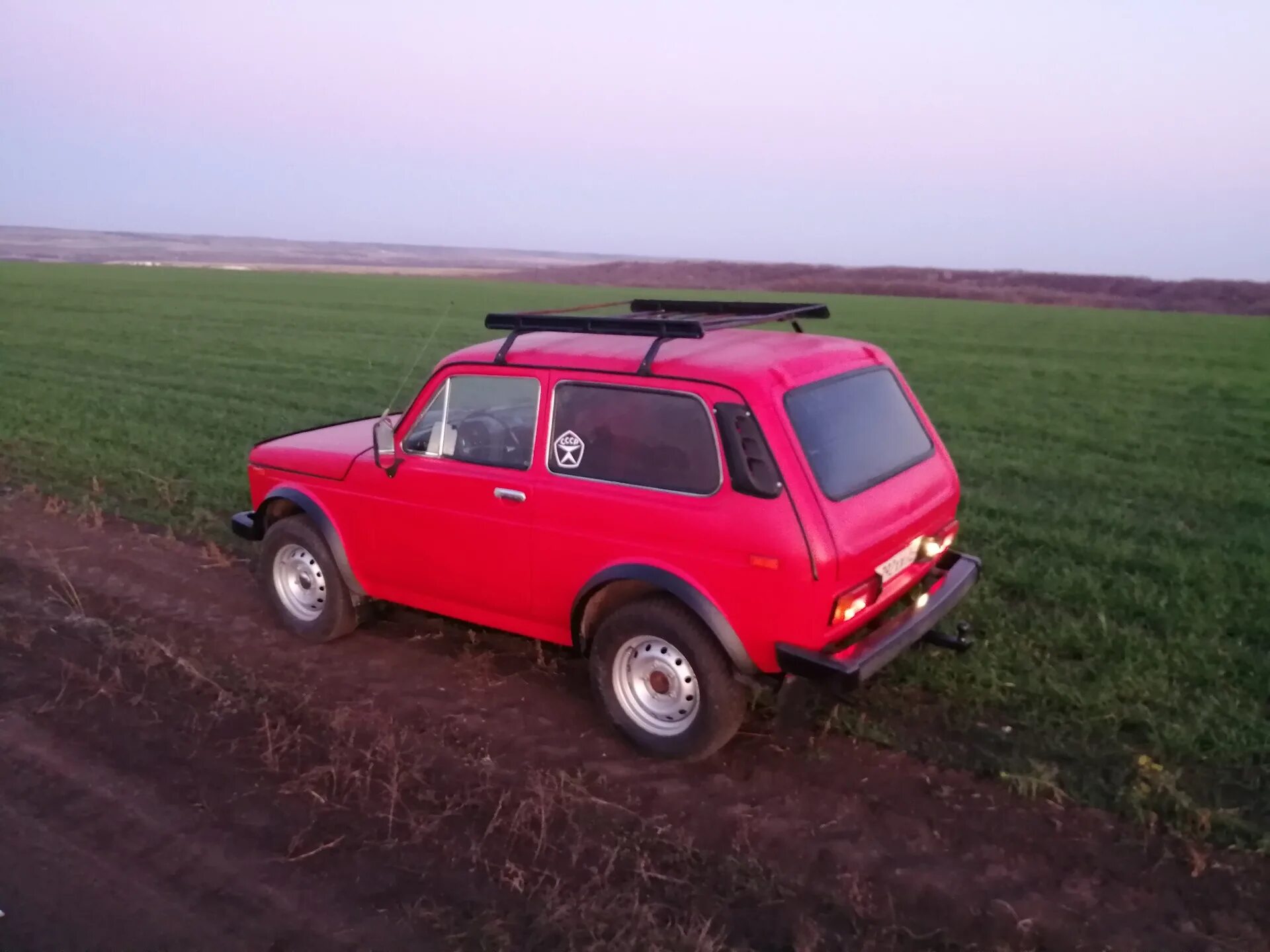 Нива пронто фото Багажник на крышу - Lada 4x4 3D, 1,6 л, 1983 года стайлинг DRIVE2