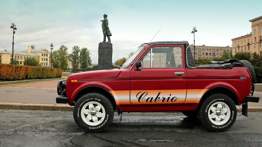 Нива пронто фото Cruising the streets in style to conquering swamps: 10 of the best LADA Nivas - 