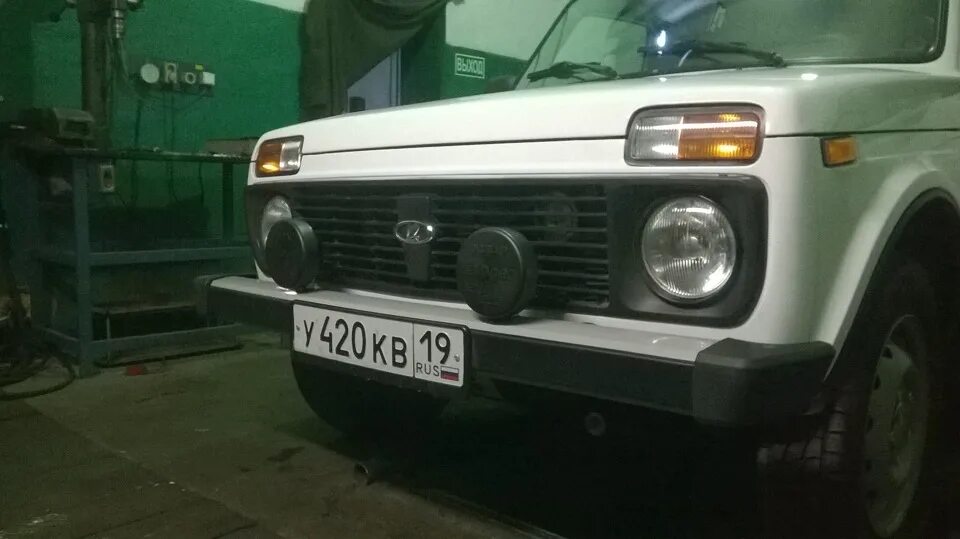 Нива противотуманки фото ПТФ Освар - Lada 4x4 3D, 1,7 л, 2014 года тюнинг DRIVE2