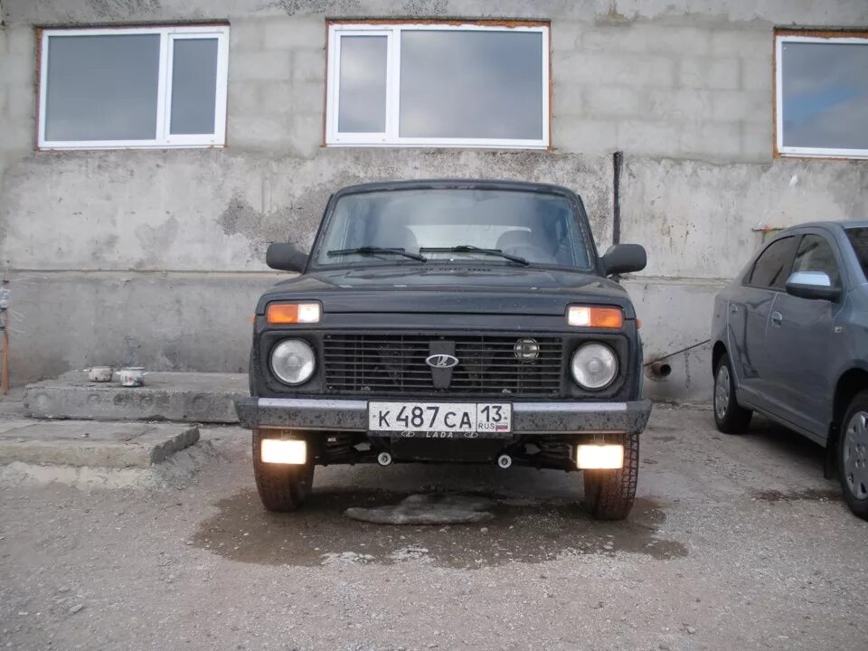 Нива противотуманки фото Подключение ПТФ.(Часть 2) - Lada 4x4 3D, 1,7 л, 2015 года электроника DRIVE2