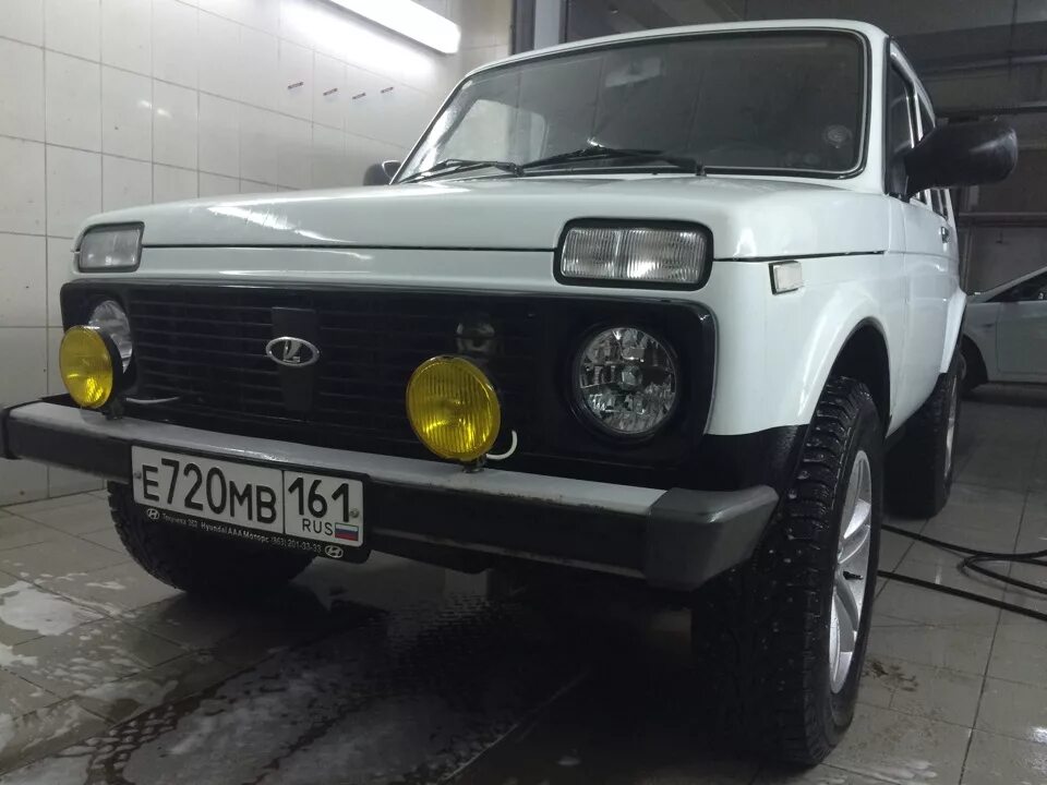 Нива противотуманки фото Хрустальные фары на Ниву - Lada 4x4 3D, 1,8 л, 2010 года стайлинг DRIVE2