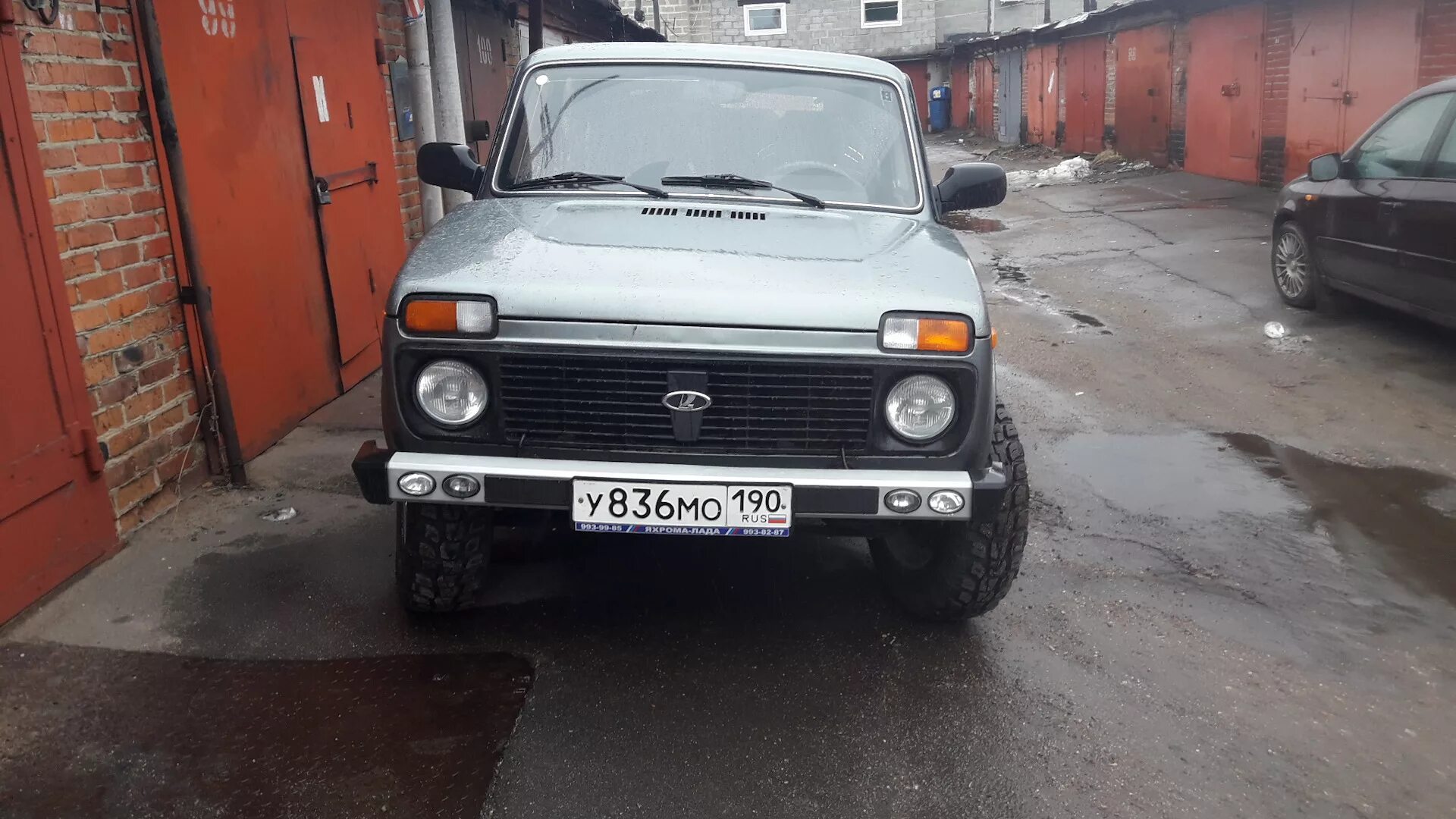 Нива противотуманки фото Противотуманки. - Lada 4x4 5D, 1,7 л, 2011 года электроника DRIVE2